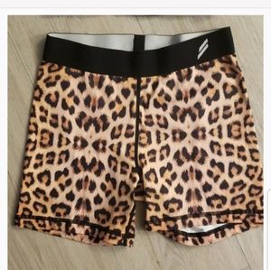 DYE cheetah shorts
